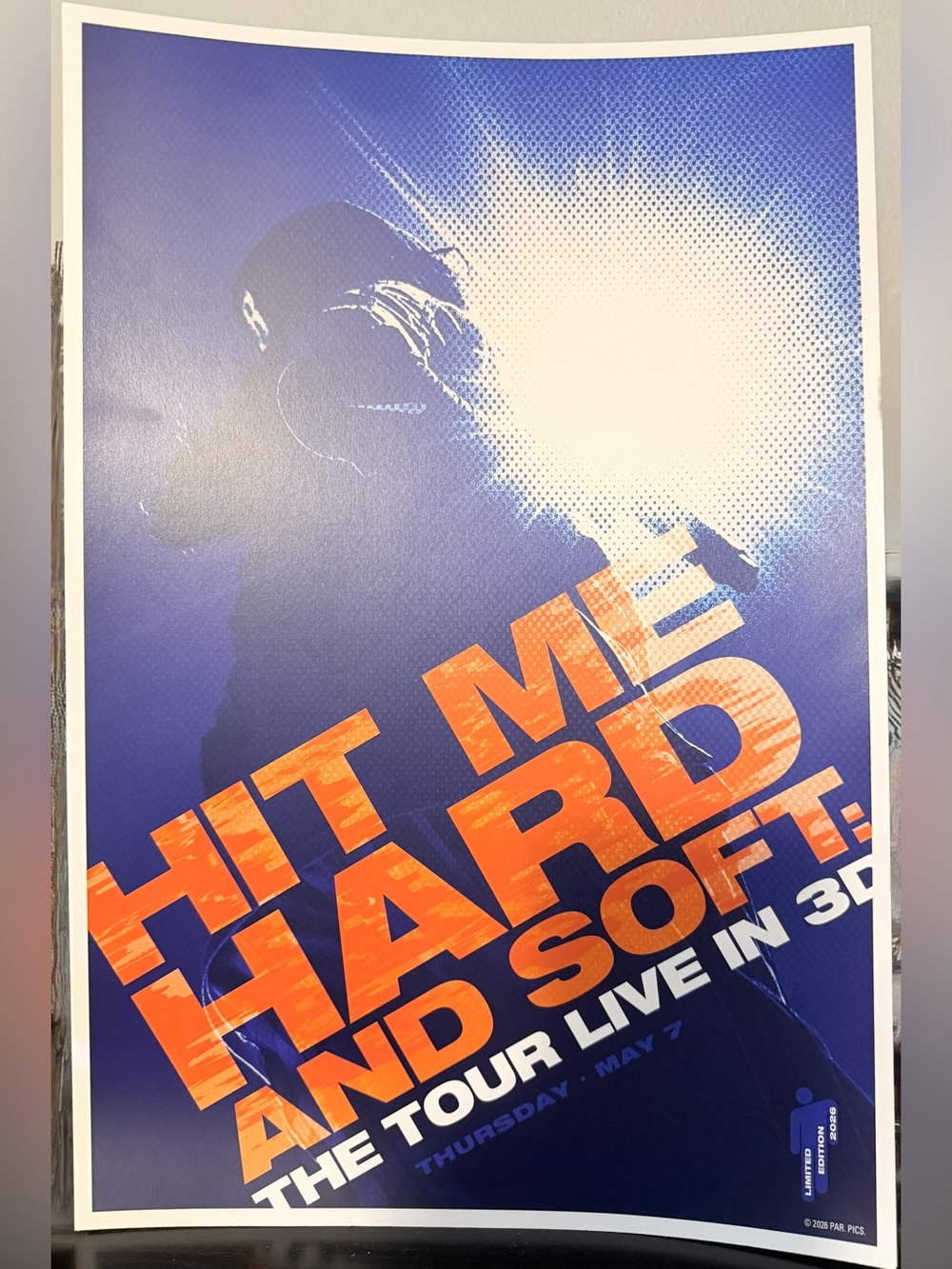 Hit Me Hard and Soft Tour Poster - Billie Eilish 3D movie